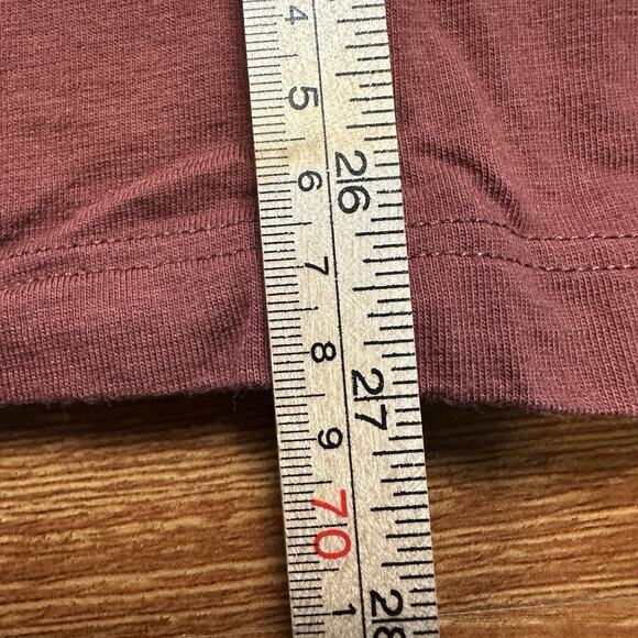 Merz B Schwanen T Shirt Womens 7 L Maroon Short Sleeve Crew Neck Luxury Germany - Picture 6 of 10